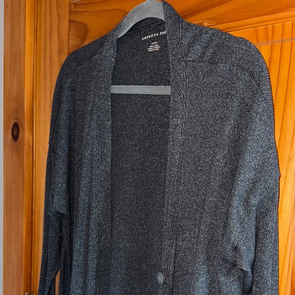 American Eagle Outfitters Charcoal Knit Sweater - Picture 4 of 5